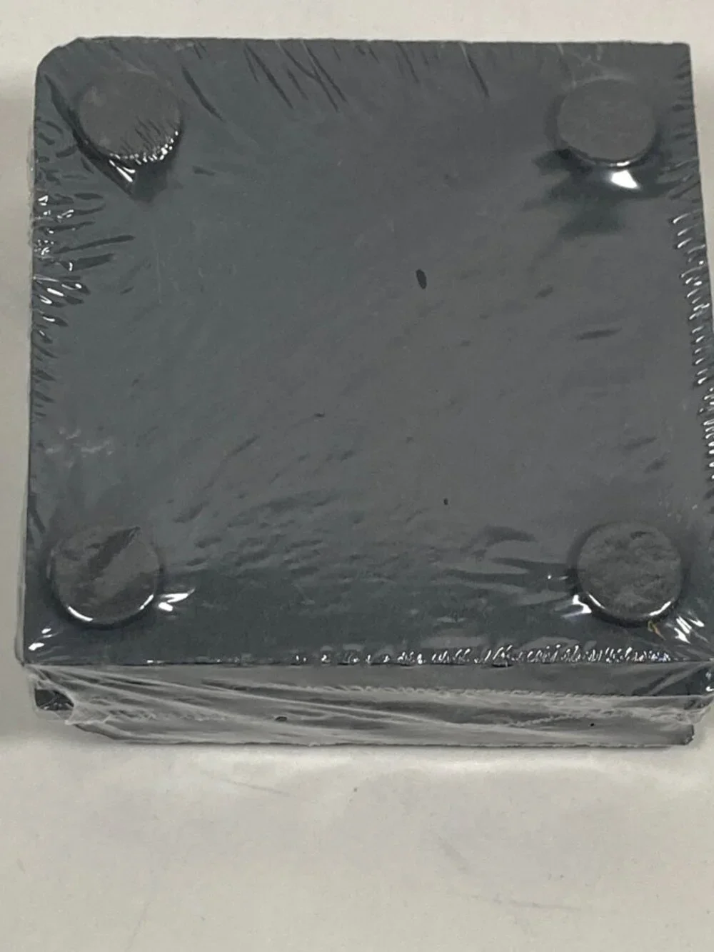Blank Slate Coasters 6 Pack of with Rubber Feet 4" Square - Picture 7 of 7